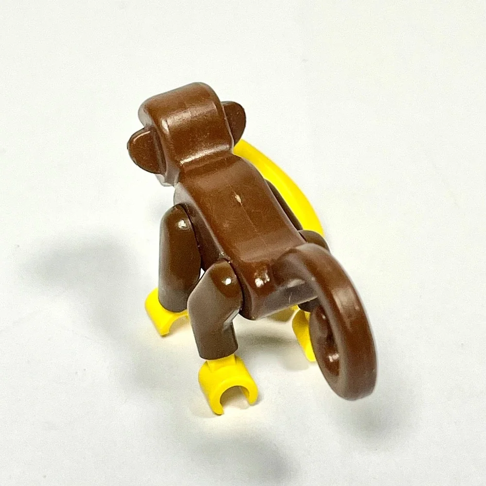 LEGO Pirates Monkey Brown with Yellow Hands Feet 2550c01 Retro Minifigure - Picture 5 of 7